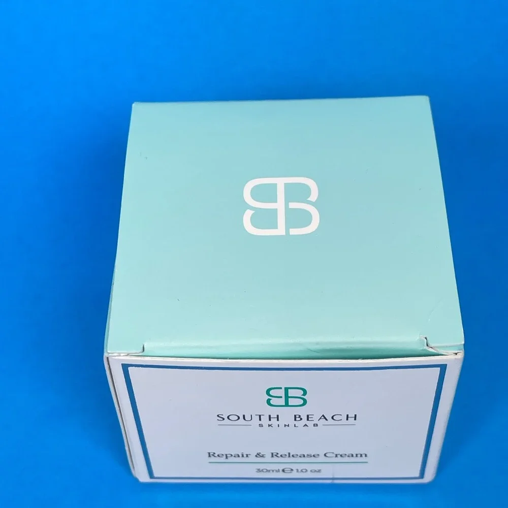 South Beach Skin Lab Repair & Release Cream Women 1.0 oz White Aqua Peptides